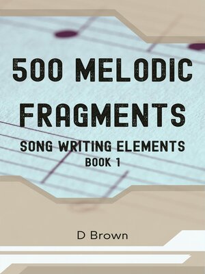 cover image of 500 Melodic Fragments